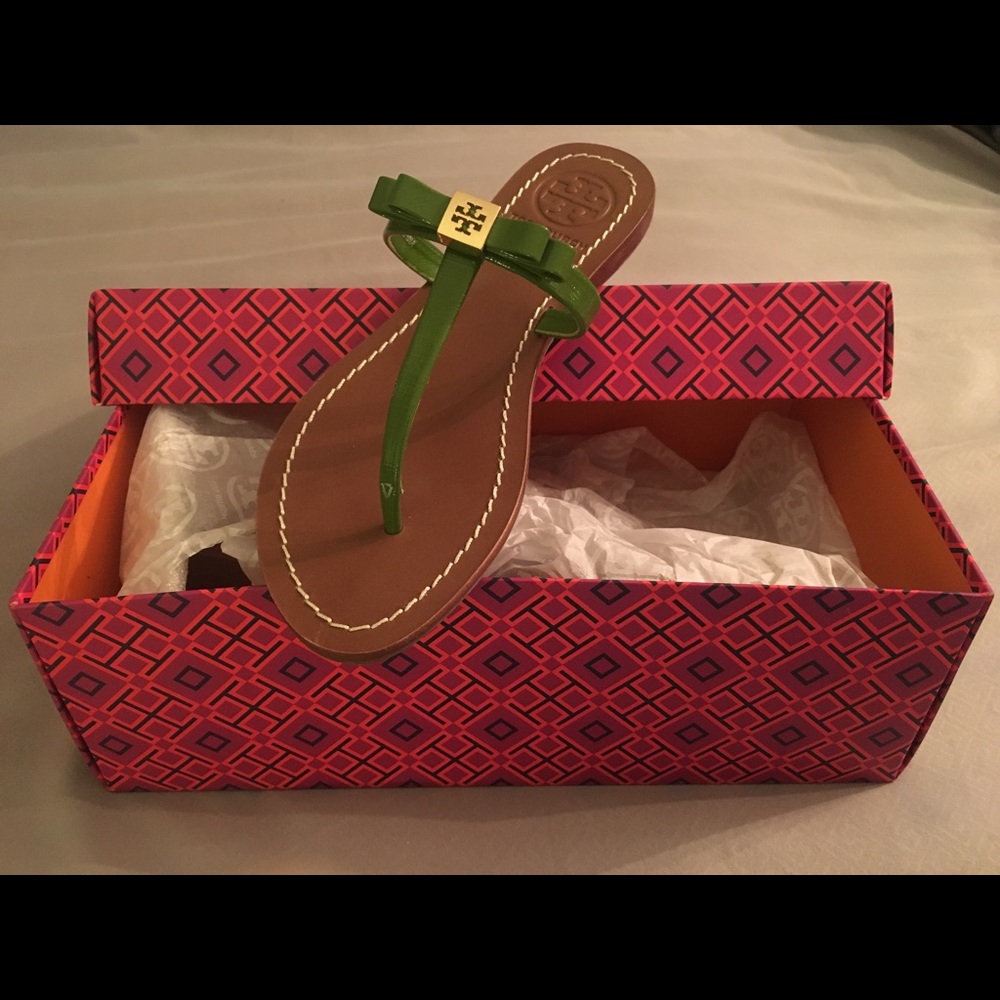 New, authentic, size 5.5 Tory Burch sandals